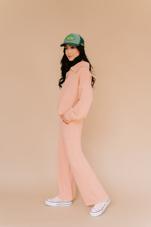 Dream State Knit Set // Blush